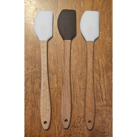 3 Piece Small Spatulas Bundle New Rae Dunn Witch Theme Halloween Fall Baking - Picture 2 of 2